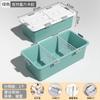Caja de Almacenamiento Debajo de la Cama con Ruedas para Dormitorio, Caja de Almacenamiento de Plástico para Dormitorio Escolar, Caja Debajo de la Cama para Colchas
