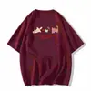 Chica gordita Verano Algodón Puro talla grande Camiseta de Manga Corta para Mujer Diseño Explosivo en los Hombros Sentido del Diseño Nicho Americano Holgado Top de Media Manga