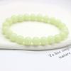 Venta al por mayor de joyería transfronteriza Pulsera de piedra luminosa de piedra fluorescente 8 mm con cuentas luminosas Pulsera de cuentas Cristal regalo para novias estudiantes