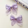 Presilha de Cabelo Laço de Fio Perolado Doce Acessório de Cabelo de Princesa Presilha de Cabelo Fofa para Bebê Presilha Superior para Menina Presilha de Cabelo Infantil Acessório de Cabelo