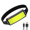 Lanterna de cabeça Tomei nova luz suave para exterior, farol de pesca montado na cabeça, carregamento USB, luz ampla com luz forte, lanterna de cabeça portátil