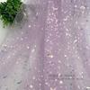 Tela de Gasa de Estrella y Luna Fantasía Tela de Gasa de Estrella y Luna Fantasía Vestido de Princesa Vestido de Novia Hilo para Muñeca de Juguete