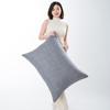 Cojín de Lino de Color Sólido, Cojín para Sofá, Cojín Grande para Respaldo para Sala de Estar y Cabecera de Cama, Funda de Cojín sin Relleno, Mirador