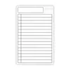 Pizarra magnética mensual transfronteriza, pegatina para nevera, bloc de notas de calendario borrable, impermeable, disponible en varios tamaños y personalizable