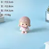 Mini figura de moda que brilla en la oscuridad, adorno de escritorio lindo versión Q, muñeca de niña adorable, juguete de regalo de cumpleaños, decoración transfronteriza