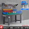 Banco de trabajo para montador de alta resistencia Banco de trabajo para taller de fábrica Acero inoxidable Madera maciza Opcional Grado industrial Banco de trabajo antiestático