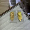 Adesivo de Telefone Ouro Puro 999 2mg Shuibei Adesivo Popular Dourado para Traseira de Telefone Loja de Ouro Transmissão ao Vivo Pequenos Presentes Físicos Varejo