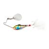 Isca Lantejoulas Arremesso Longo Ruído Composto Rotativo Tipo Peixe 3D Pena Anzol Três Sulcos Sanguíneos Isca Artificial Equipamento de Pesca