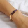 Pulsera de Cadena Transfronteriza Europea y Americana Retro Piedra Natural Grava Multicolor con Cuentas para Mujer en stock Venta Directa