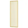 Pantalla de Acero Inoxidable de Lujo Ligero, Partición de Sala de Estar Estilo Nuevo Chino, Celosía Floral Simple Calada para Bloquear el Recibidor, Celosía Decorativa