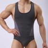 Mono deportivo de seda helada para hombre, muy elástico, ajustado, para fitness, B2241