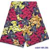Stock Listo Tela de Cera Estampada Moda Africana de Algodón, Tela para Pantalones Estampada y Teñida, Tela Floral de Moda Producción a Gran Escala