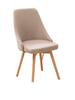 Silla Individual de Madera Maciza Estilo Nórdico Respaldo Silla de Comedor Ins Taburete de Maquillaje de Celebridad Cibernética Silla de Escritorio para Computadora Hogar Simple
