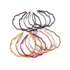 Diadema Ondulada de Colores Caramelo para Mujer, Pinza Estrecha para el Cabello, Accesorio Simple para el Cabello, Accesorio para Salir, Diadema Organizadora de Cabello Suelto