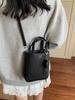 Bolso Transfronterizo de Comercio Exterior con Patrón de Lichi para Mujer, Nuevo Modelo 2025, Bolso de Mano Estilo Ins con Acabado de Alta Gama, Bolso Cruzado para Teléfono de Hombro Único