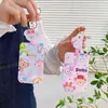 Portatarjetas de Acceso Tarjeta de Comida Estudiantil Dailu Portatarjetas de Autobús Llavero Colgante para Mochila Duffy Bear Shirley Star