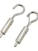 Cable de Acero con Gancho, Dispositivo de Bloqueo Ajustable, Soporte para Colgar, Luminaria, Mecanismo de Bloqueo Automático, Accesorios para Gabinete de Caja de Luz