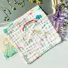 Toalla de algodón de seis capas, toalla cuadrada de gasa de alta densidad, toalla para babas de bebé, toalla para niños, toalla de baño y cara, al por mayor, regalo Tuoke