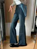 Jeans estilo nuevo 2026 para mujer, talla grande, diseñados para hacerte lucir más delgada, con pierna ligeramente acampanada, corte holgado, corte recto y diseño de pierna ancha