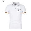 Polo de verano para hombre con diseño transfronterizo, de manga corta, con bloques de color, para jóvenes, para hombre y mujer, informal, deportivo, de manga corta.