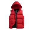 Colete de algodão transfronteiriço 8XL para homens, adequado para outono e inverno, com capuz removível, jaqueta casual de tamanho grande