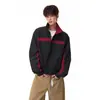 Chaqueta Deportiva de Patchwork a Rayas para Hombre Nueva Otoño 2026, Diseño de Nicho de Alta Gama, Ropa Exterior Moderna para Jóvenes