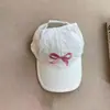 Sombrero de Sol Delgado de Secado Rápido de Verano para Padres e Hijos con Abertura para Cola de Caballo, Protección UV, Sombrero de Sol Dulce y Lindo para Mujeres