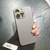 Adecuado para funda de teléfono móvil Apple 17 Promax, Protector de lente ultrafino con sensación de piel, Funda rígida de PC mate para iPhone 16, Agujero a prueba de polvo 15