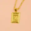Pingentes Fofos Dourados Imitação Dourado Jateado Boa Sorte Doze Signos do Zodíaco para Mulheres Latão Banhado a Ouro 24K Genuíno Joias Atacado