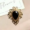 Aleación estilo barroco retro incrustada con diamantes de cristal, encaje hueco moda ropa, zapatos, bolsos, accesorios para el cabello y accesorios