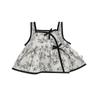 Conjunto Elegante de Flor de Granada para Niñas Qiu Duo Meng Verano 2026 Nuevo Estilo Chaleco Camisa Linda de Muñeca para Niños Pantalones para Bebé