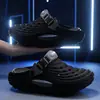 Zapatos estilo cocodrilo para hombre, Nuevo modelo Verano 2026, Calzado para exteriores, Antideslizantes, Resistentes al desgaste, Talla grande para parejas, Familia de tres, Sandalias para padres e hijos