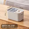 Caixa de Armazenamento de Mesa Cosméticos Diversos Cesta de Armazenamento Dormitório Meias de Roupa Íntima Organizar Artefato de Armazenamento Plástico Caixa
