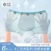 Ropa Interior Nueva de Seda de Hielo para Hombre Malla de Alta Gama Estampado de Dibujos Animados Cintura con Signos del Zodiaco Fresca Cómoda Transpirable Pantalones Cortos tipo Boxer Verano Delgados