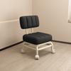 Taburete pequeño explosivo Respaldo Rueda universal Banco suave con ruedas Sofá infantil de celebridad cibernética Mesa de centro Silla pequeña Polea Taburete bajo