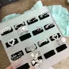 Anel de Cristal Ondulado Transparente Multicamadas Vintage Estilo Francês, Anel Aberto Ajustável, Anel Exquisito para Dedo Indicador para Mulheres