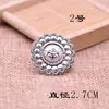 Nuevo Colgante de Joyería de Plata Étnica Miao DIY Hecho a Mano Accesorios de Pasador Estilo Antiguo Hanfu Ropa Estilo Étnico