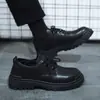 Botas Martin Zapatos de Hombre Primavera Negro Zapatos de Cuero para Hombre Estilo Británico Moderno Elegante Negocio Formal Casual Zapatos Modernos