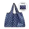 Bolsa de Hombro Plegable Nueva de Dibujos Animados Transfronteriza Bolsa de Compras Grande Portátil de Gran Capacidad Bolsa de Compras para Supermercado