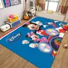 Alfombra de dibujos animados especial transfronteriza Mickey para habitación infantil, manta grande para dormitorio junto a la cama, alfombrilla manta súper suave anticolisión