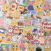 Al por mayor en stock 100 piezas de pegatinas de Stitch Dibujos animados Lindas pegatinas de Stitch Sin repetición Impermeables Autoadhesivas Manual