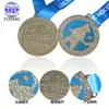 Fabricantes de medalhas de liga metálica para lembranças fornecem produção medalha autorização de competição medalha de bronze medalha de cobre