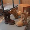 Botas Vaqueras Occidentales Únicas y de Alta Gama para Niñas, Nuevas Botas de Caballero Maillard Vintage y Botas Martin Otoño/Invierno 2026