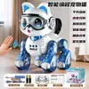 Nueva tecnología de IA mascota caballo, perro robot biónico inteligente, juguete robot eléctrico de voz con control remoto programable para niños