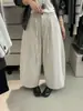 Liquidación, Sin Devoluciones ni Cambios, Otoño 2025 Estilo Sencillo Casual Versátil Ropa de Trabajo Pantalones Casuales de Pierna Recta W6901 (con Correa de Cintura)