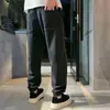 Pantalones Jogger Casuales Elegantes y Atractivos de Otoño para Hombre, Pantalones Casuales de Corte 3D, Versátiles, Cálidos, Negros, Largos