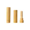 Tubo de Aroma con Aceite Esencial de Madera de Bambú Palo Nasal Paja DIY Núcleo de Algodón para Inhalar Tubo Vacío Tubo Difusor de Perfume Casero Empaque Portátil