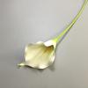 Tubo de cuero sintético hidratante con una sola mano, flor artificial de lirio de cala, venta al por mayor, arreglo floral de boda, accesorios decorativos, ramo