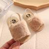 Sandalias Rellenas para Bebé de 0 a 1 Año Zapatos Suaves de Suela Blanda para Niña de Bebé Calzado para Bebés Niños Pequeños Antideslizantes Pequeña Princesa