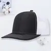 Gorra de malla microplegada Richardson 112 gorra de conductor de camión personalizada protección solar exterior visera sombrero de béisbol de bloque de color transfronterizo